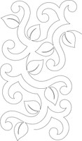 Scrolling Vine Crn