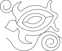 Aboriginal Turtle Bdr 4