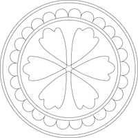 Flower Inside Circle (2)