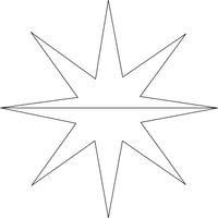 Eight Point Stars
