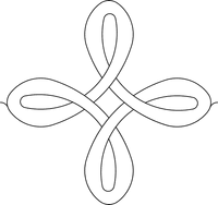David's Knot Edge To Edge 1